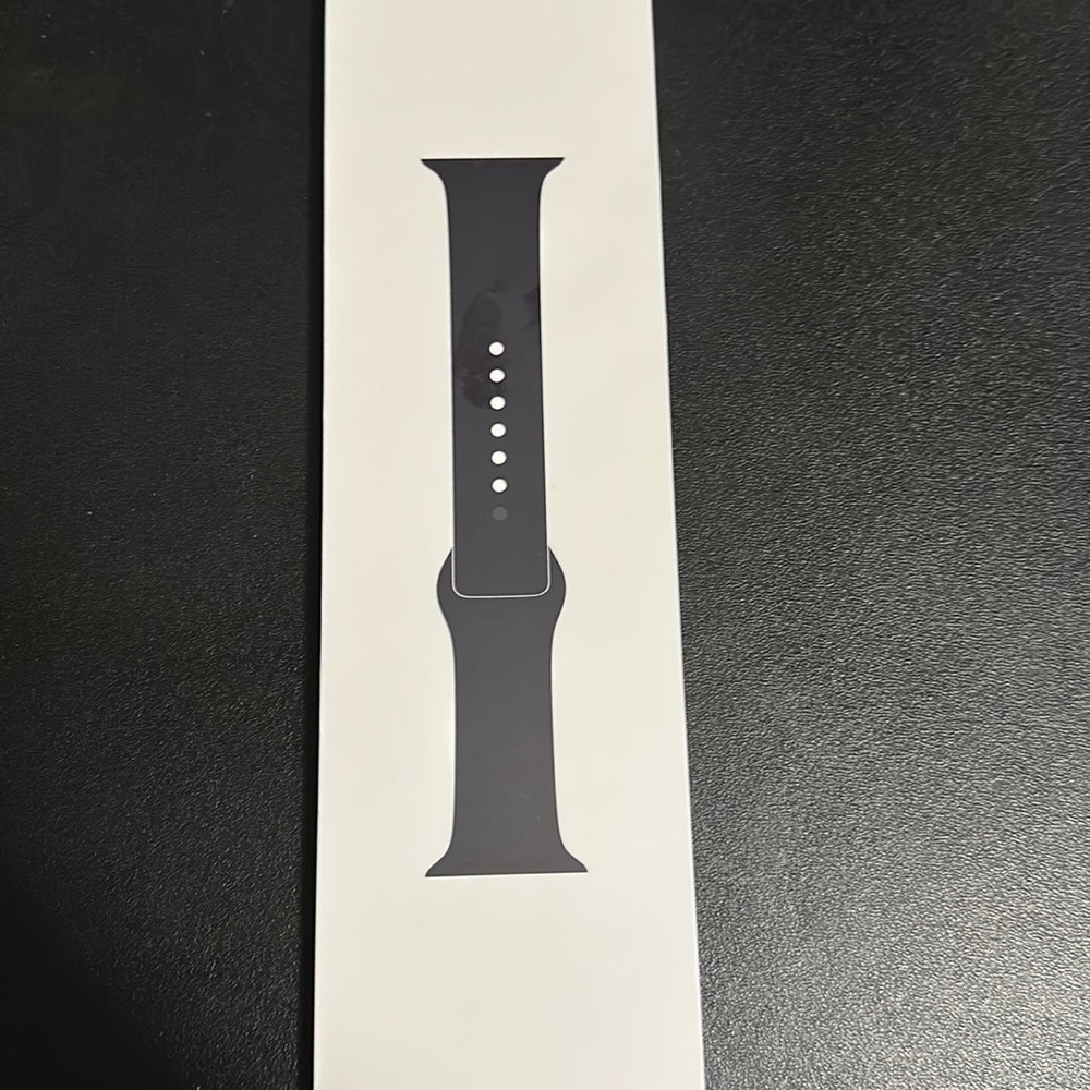 NIB Apple Watch 40 mm Space Black Watch Band L/XL